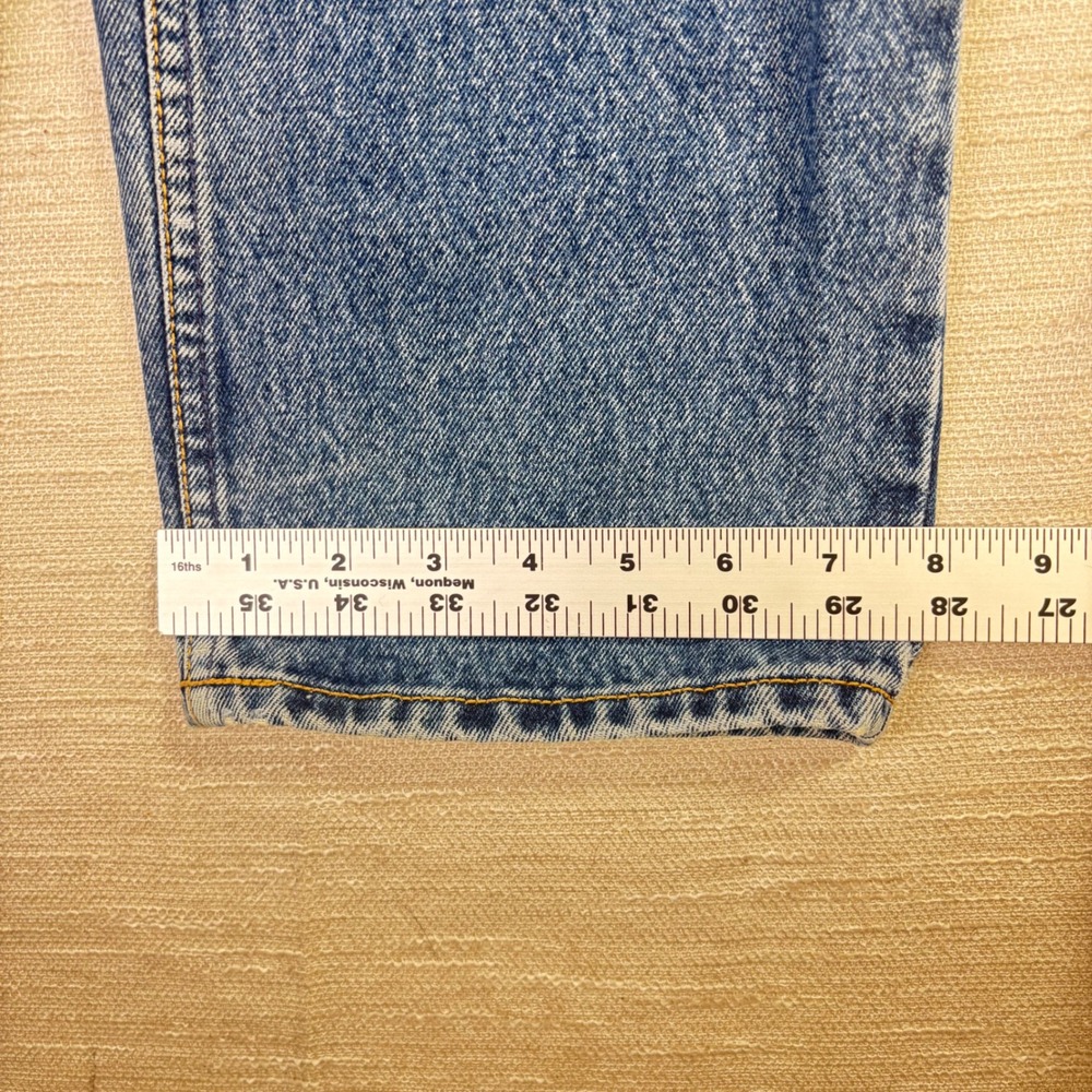 Vintage Lawman Western Jeans Womens 13 High Rise Straight Leg Rodeo Cowgirl - Picture 8 of 15